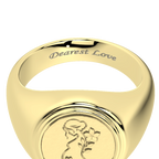 Personalized Coin Ring