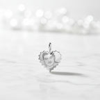 Personalized Heart Keepsake Necklace with Custom Engraving Heirloom-Quality Pendant