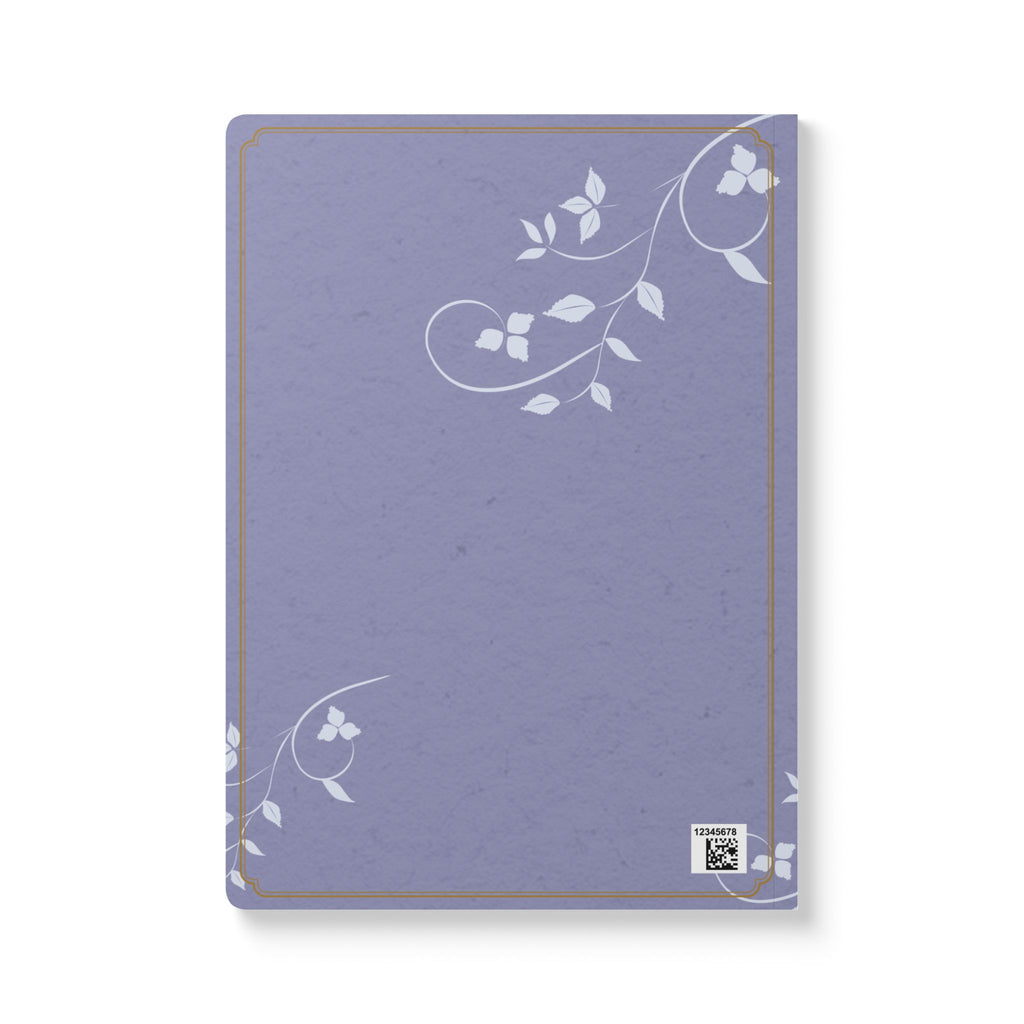 When Love Meets Grief Journal — Softcover Grief Companion Notebook — Gray Blue