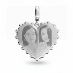 Personalized Heart Keepsake Necklace with Custom Engraving Heirloom-Quality Pendant