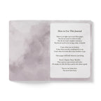 When Love Meets Grief Journal — Softcover Grief Companion Notebook — Light Gray