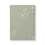 When Love Meets Grief Journal — Softcover Grief Companion Notebook — Gray Yellow Green
