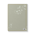 When Love Meets Grief Journal — Softcover Grief Companion Notebook — Gray Yellow Green