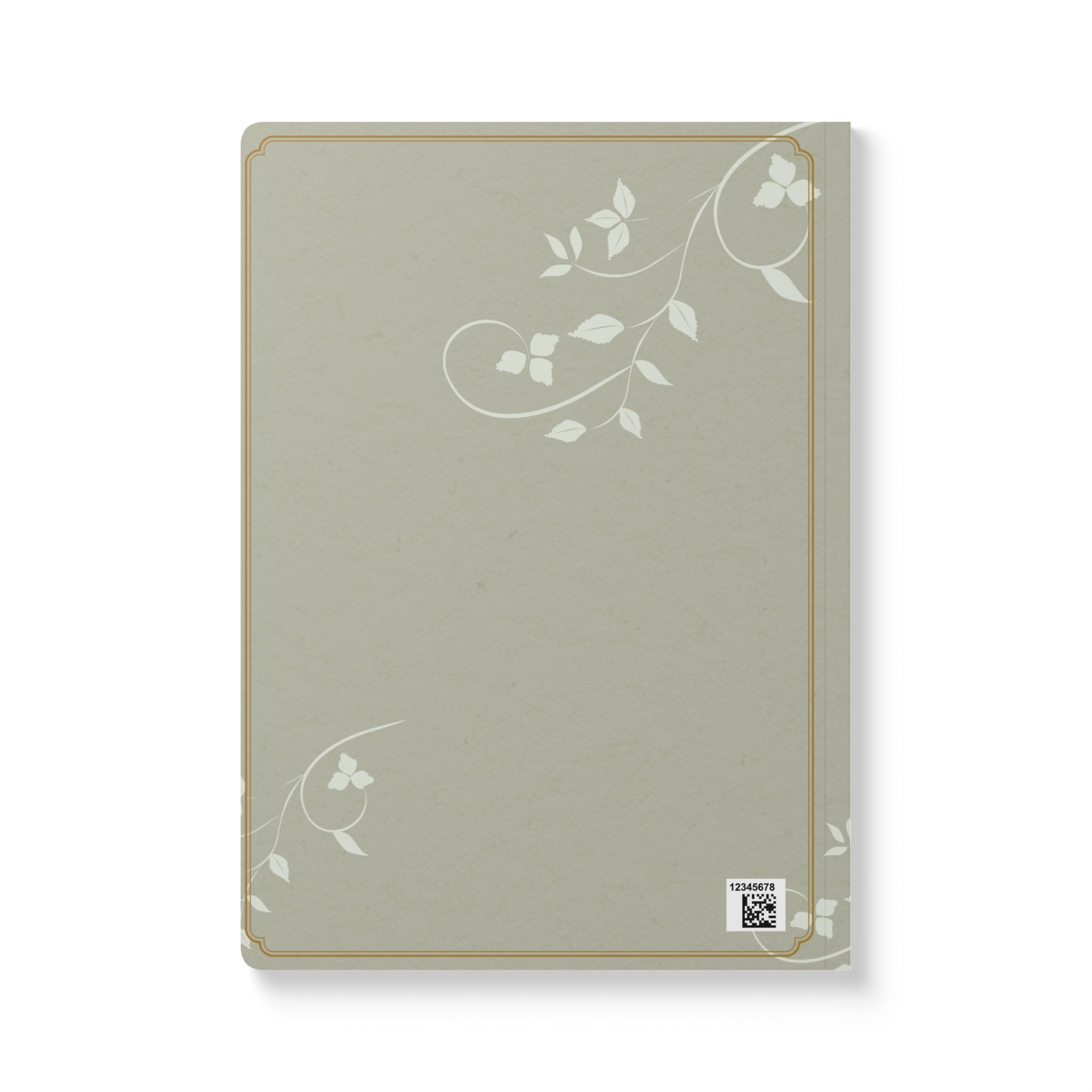 When Love Meets Grief Journal — Softcover Grief Companion Notebook — Gray Yellow Green