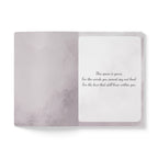 When Love Meets Grief Journal — Softcover Grief Companion Notebook — Light Gray