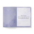 When Love Meets Grief Journal — Softcover Grief Companion Notebook — Gray Blue