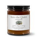 Into the Quiet Premium Handcrafted Soy Candle Travel Size | Eucalyptus, Balsam, Fir & Cedarwood | 4 oz
