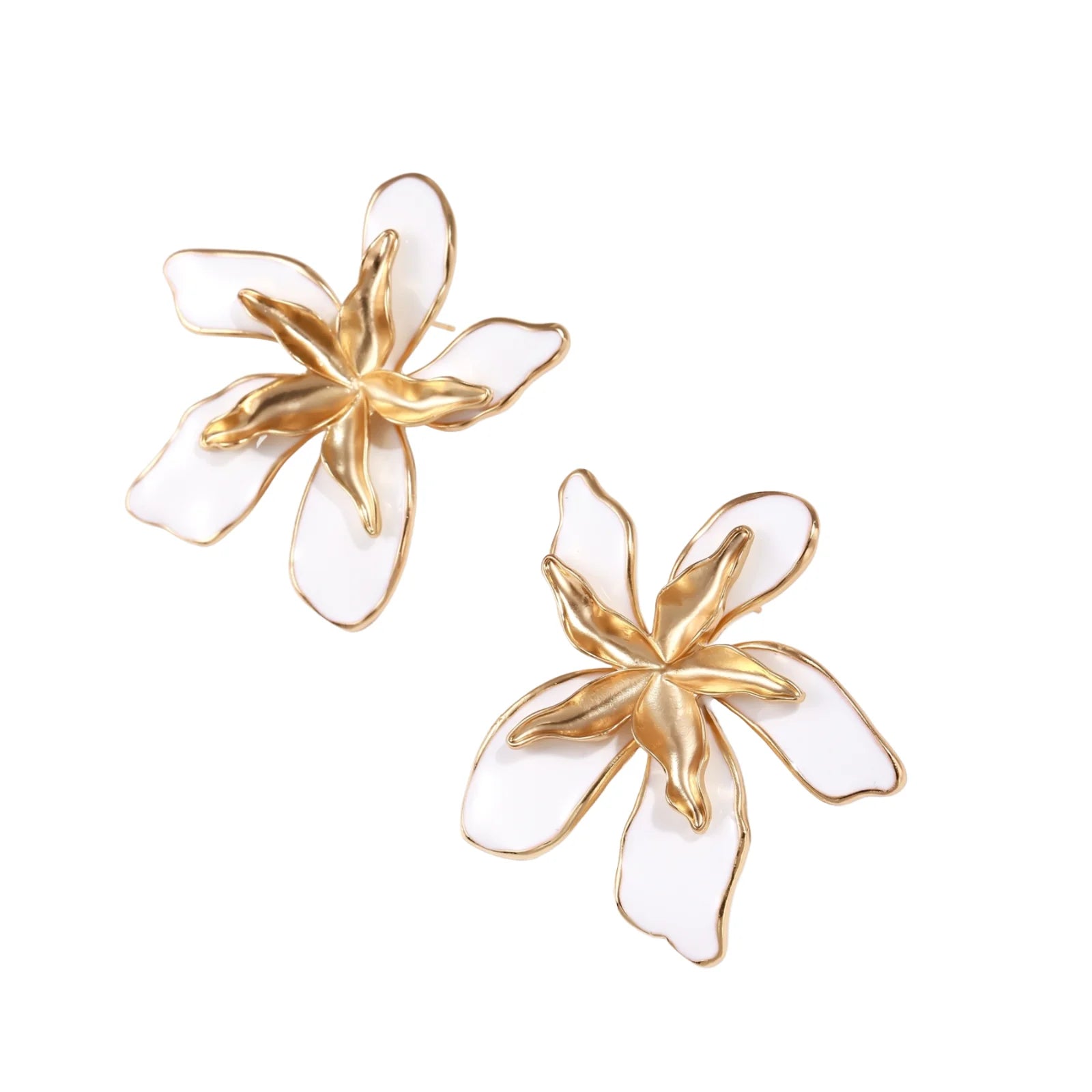 Jasmine Bloom Statement Earrings by Jasmine's Light Collection