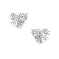 Intertwined Heart Studs by Jasmine's Light Collection