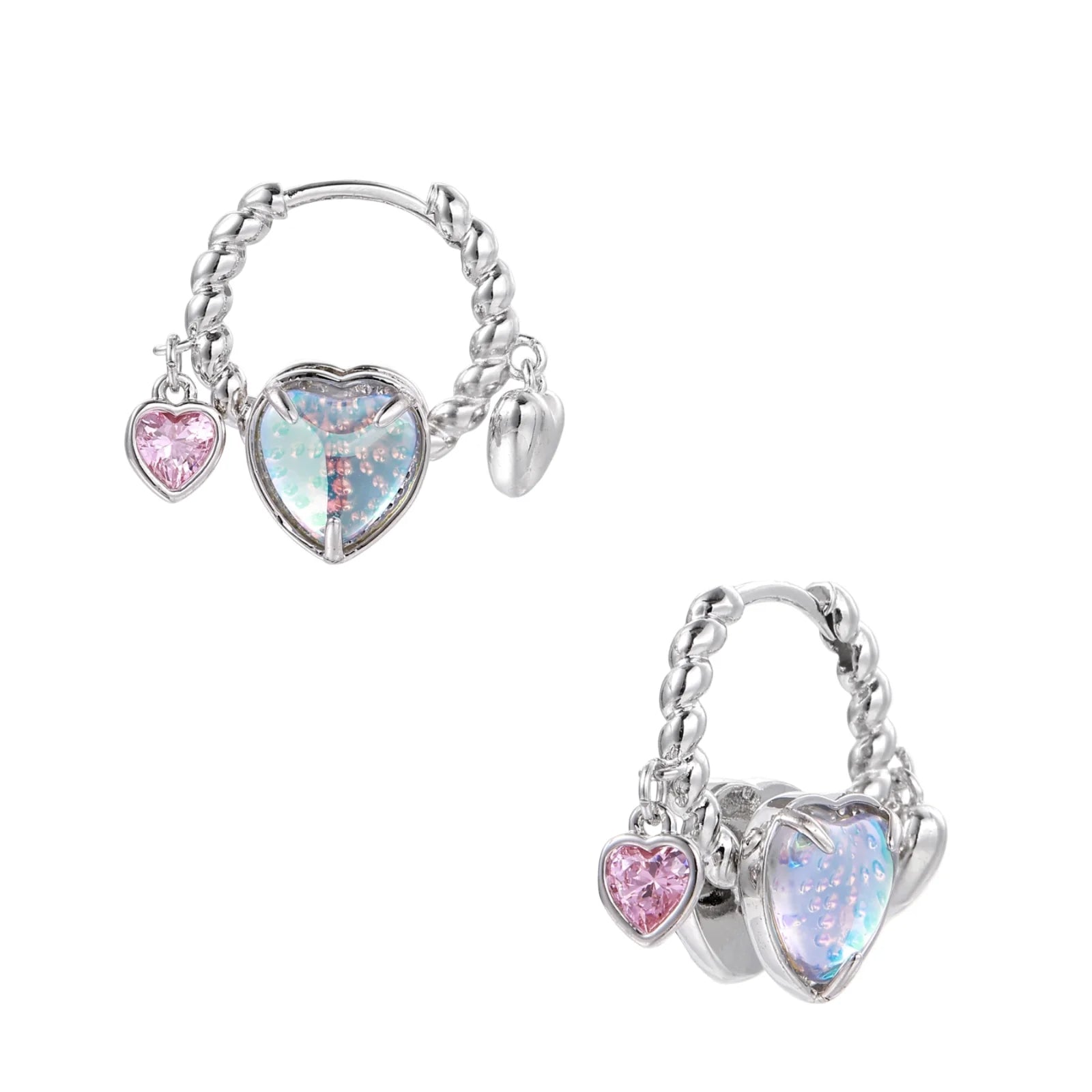 Two Souls, One Heart Hoops by Jasmine's Light Collection