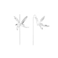 Silver Jasmine Whisper Earrings by Jasmine's Light Collection