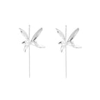 Silver Jasmine Whisper Earrings by Jasmine's Light Collection