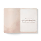 When Love Meets Grief Journal — Softcover Grief Companion Notebook — Light Orange
