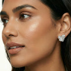 Intertwined Heart Studs by Jasmine's Light Collection