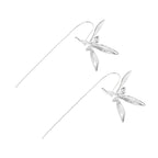 Silver Jasmine Whisper Earrings by Jasmine's Light Collection
