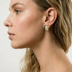 Jasmine Pearl Bloom Stud Earrings by Jasmine's Light Collection