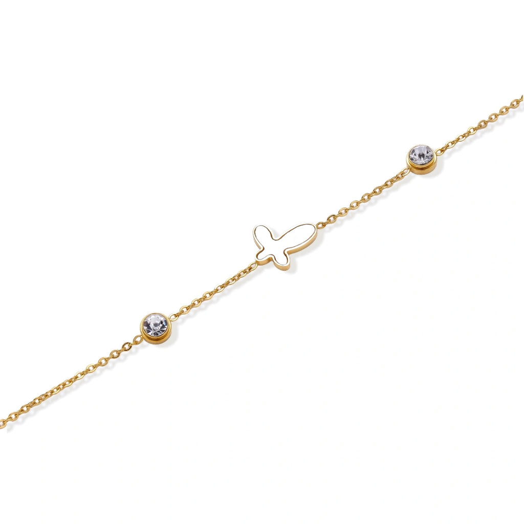 Held by Faith Cross Bracelet