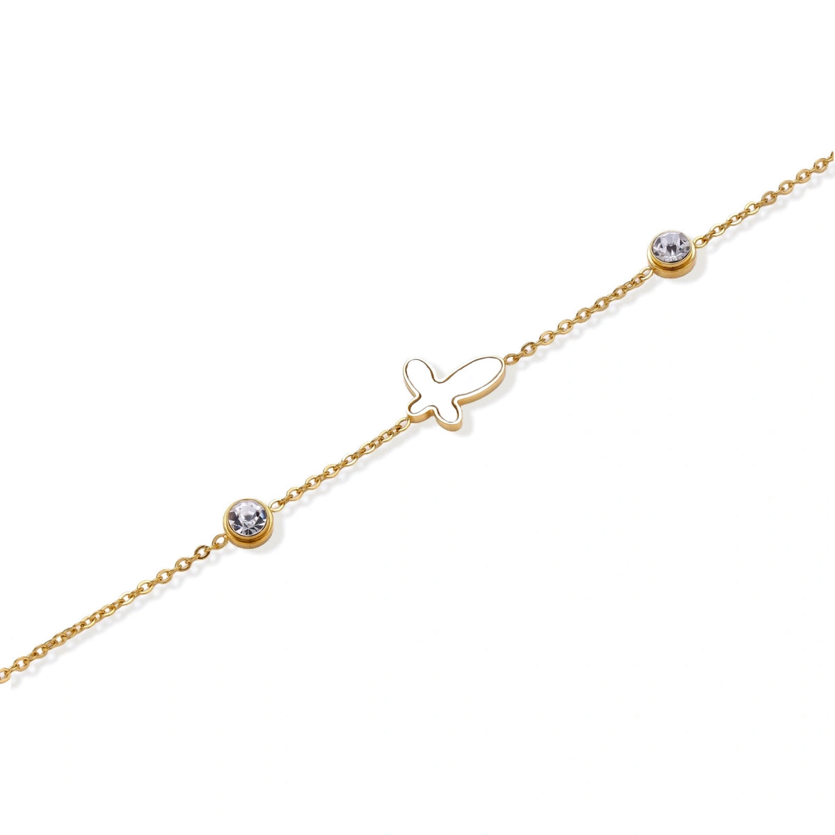 Held by Faith Cross Bracelet