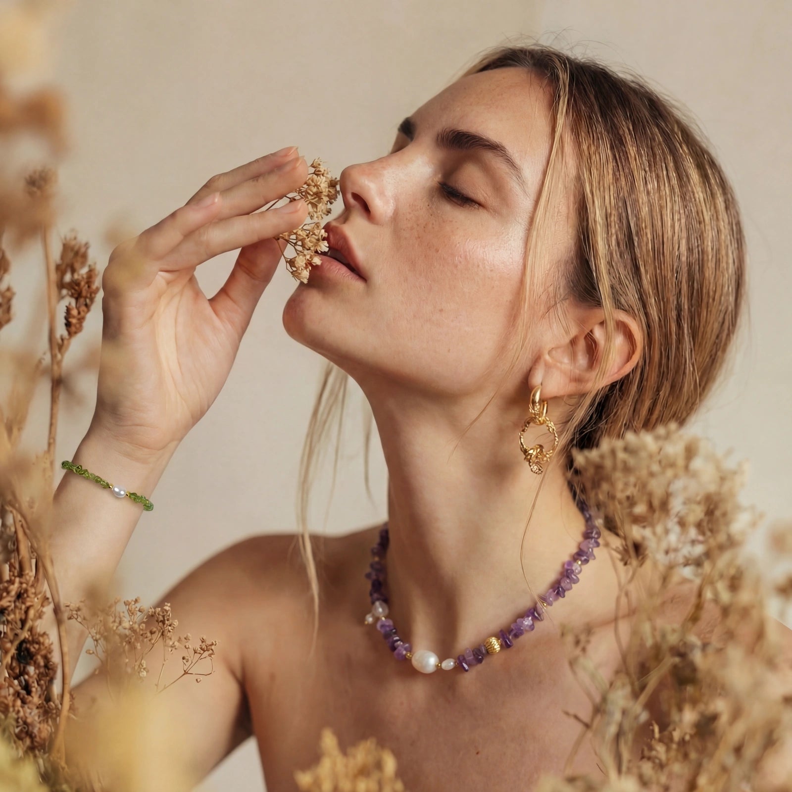 Healing Light Amethyst Necklace