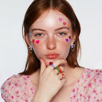 Connected by Light Earrings (Pink)