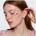 Intertwined Heart Studs by Jasmine's Light Collection