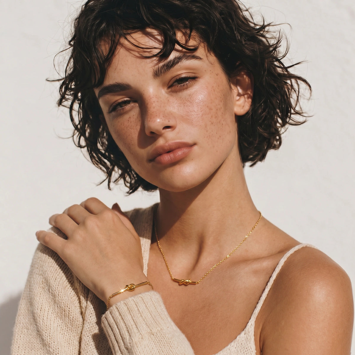 Forever Bound Knot Necklace