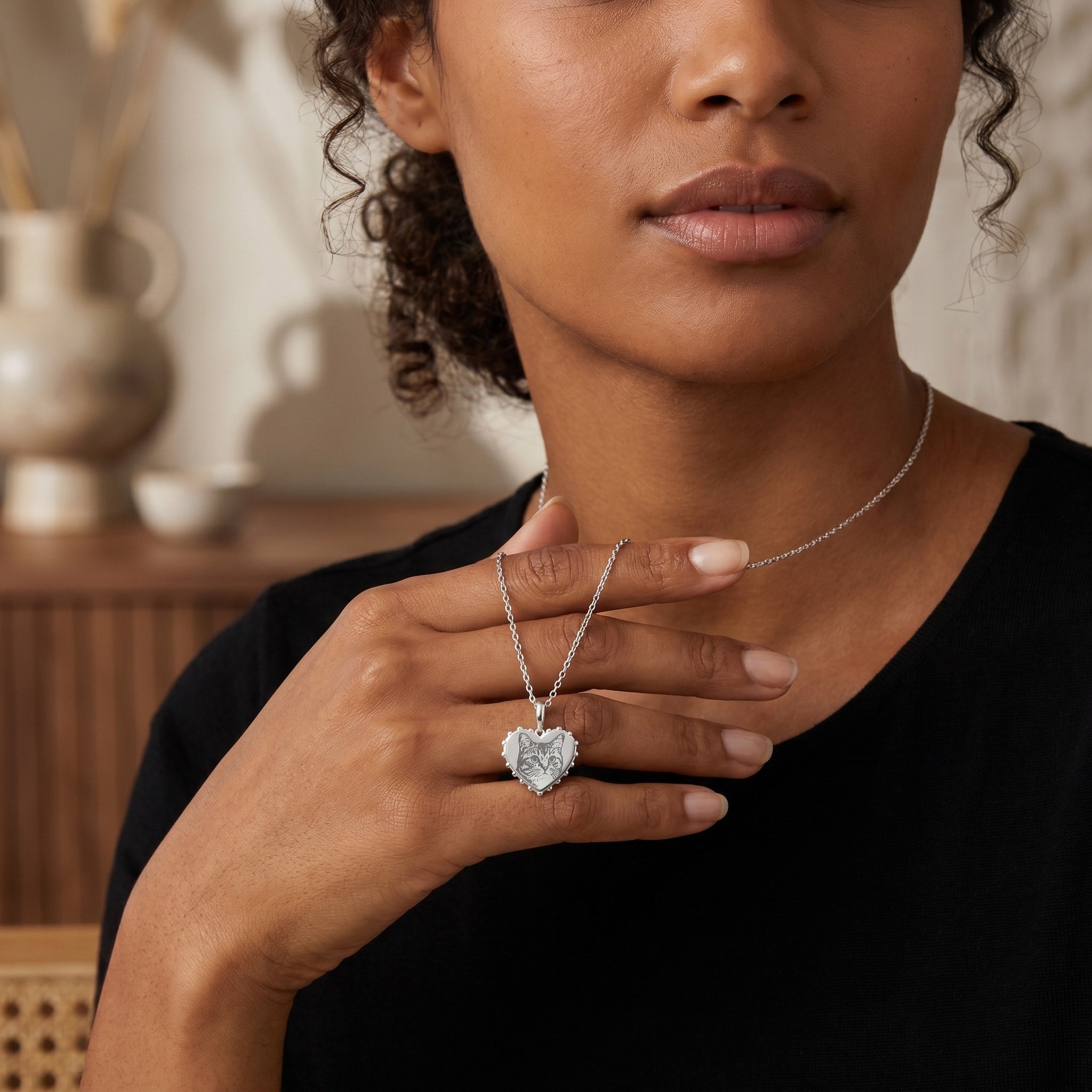 Floral Heirloom Pendant