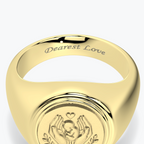Held in Love Coin Ring