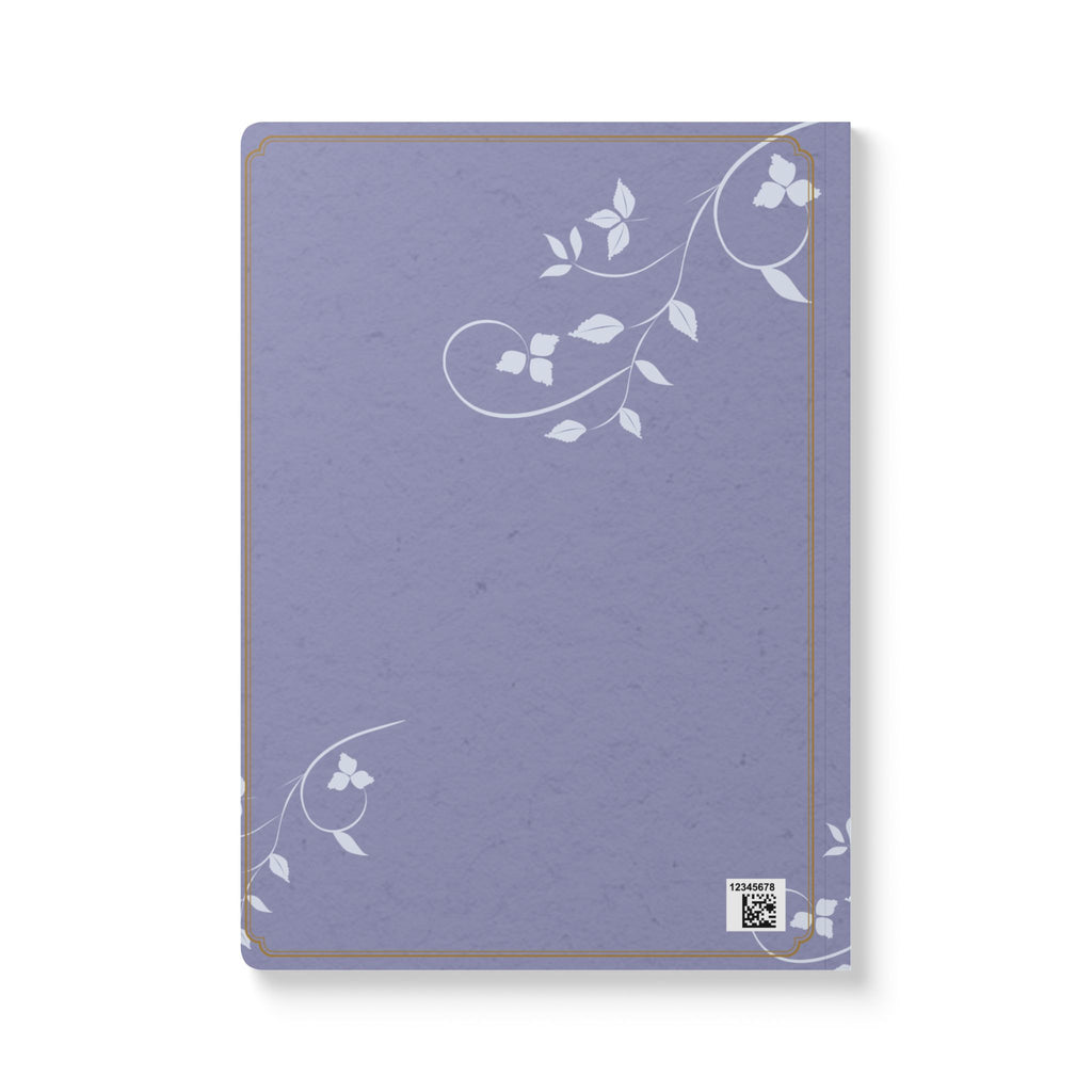 When Love Meets Grief Journal — Softcover Grief Companion Notebook — Gray Blue