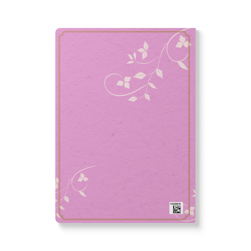 When Love Meets Grief Journal — Softcover Grief Companion Notebook — Magenta