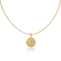 Heirloom Relief Halo Necklace