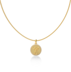 Heirloom Relief Halo Necklace