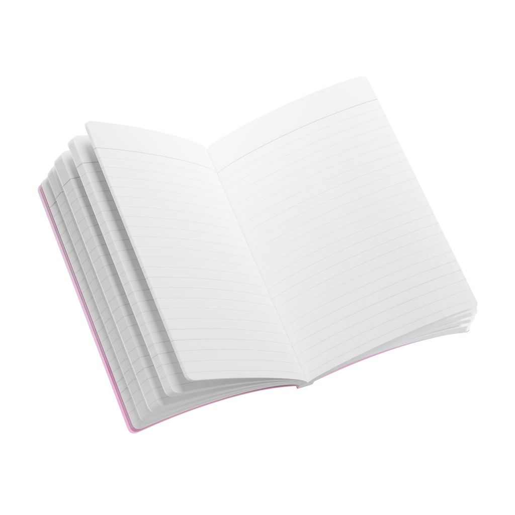 When Love Meets Grief Journal — Softcover Grief Companion Notebook — Magenta