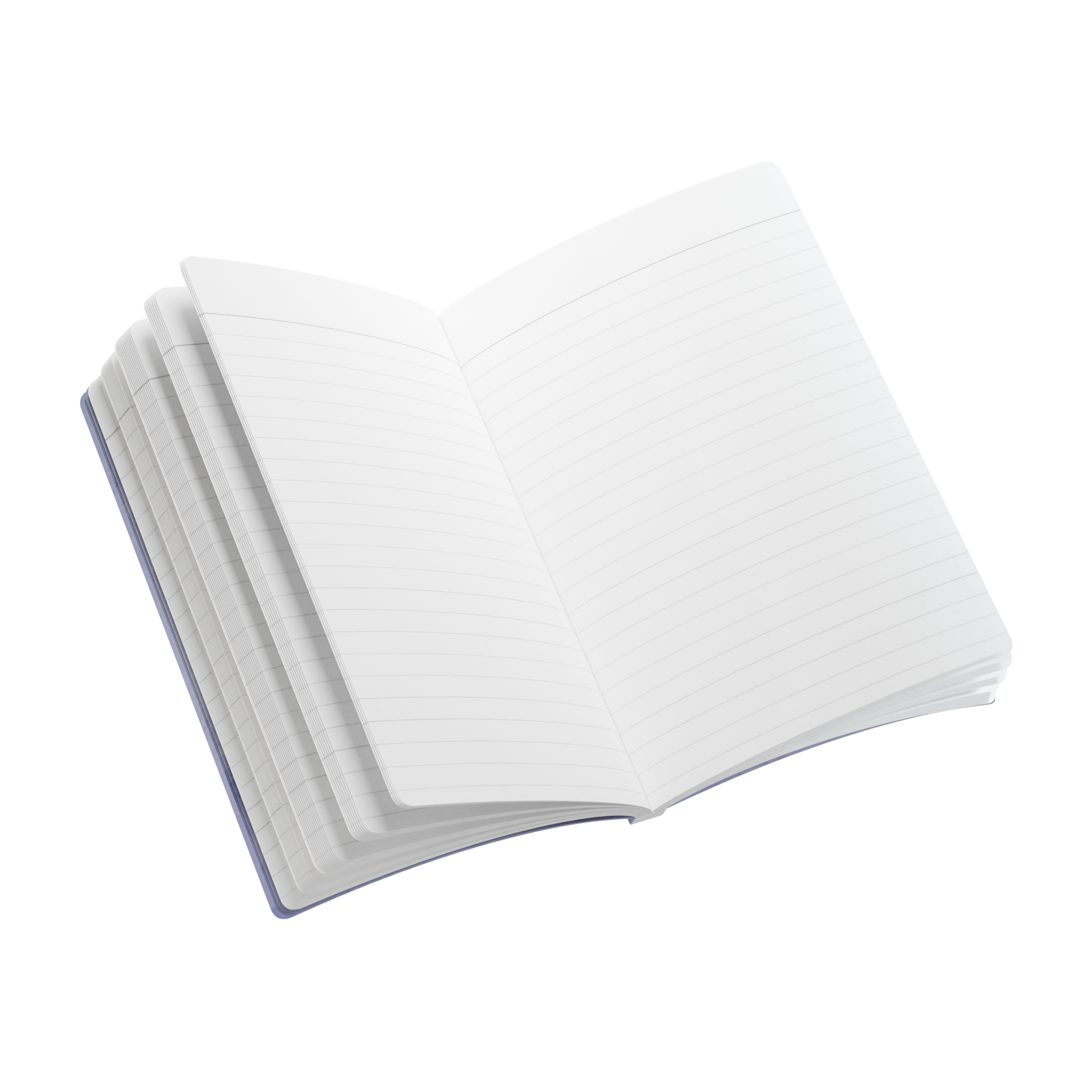 When Love Meets Grief Journal — Softcover Grief Companion Notebook — Gray Blue