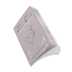 When Love Meets Grief Journal — Softcover Grief Companion Notebook — Light Gray