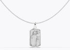 Personalized Faith Cross Photo Necklace