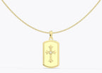 Personalized Faith Cross Photo Necklace