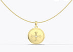Personalized Faith Cross Photo Necklace