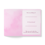 When Love Meets Grief Journal — Softcover Grief Companion Notebook — Magenta
