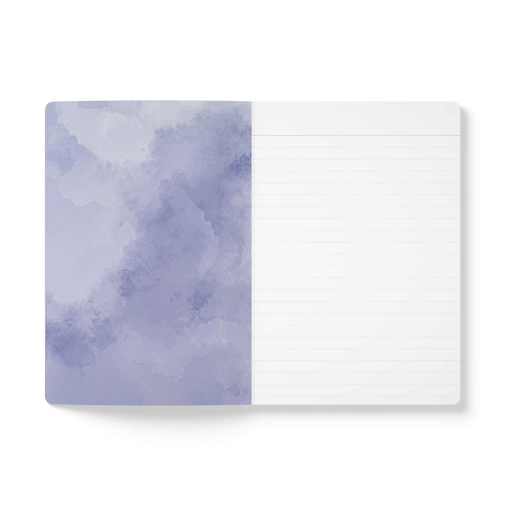 When Love Meets Grief Journal — Softcover Grief Companion Notebook — Gray Blue