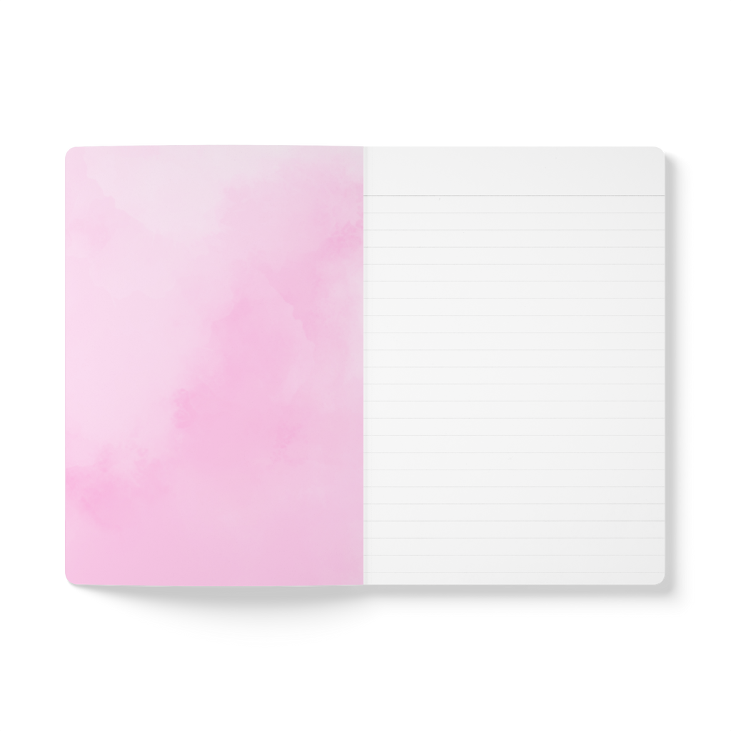When Love Meets Grief Journal — Softcover Grief Companion Notebook — Magenta