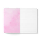When Love Meets Grief Journal — Softcover Grief Companion Notebook — Magenta