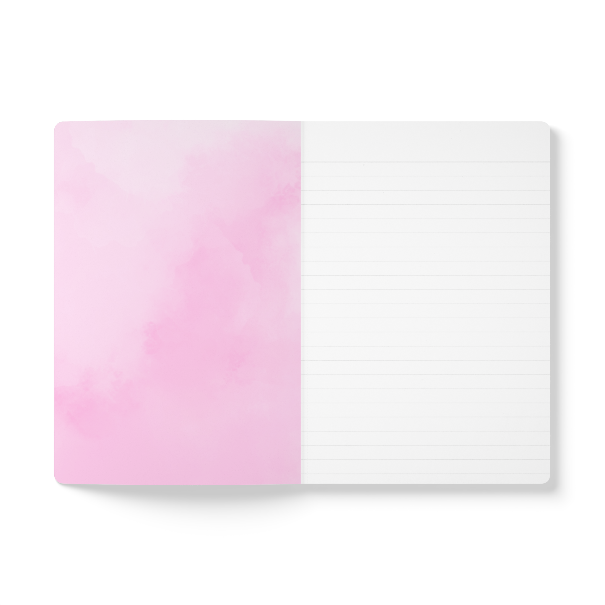 When Love Meets Grief Journal — Softcover Grief Companion Notebook — Magenta