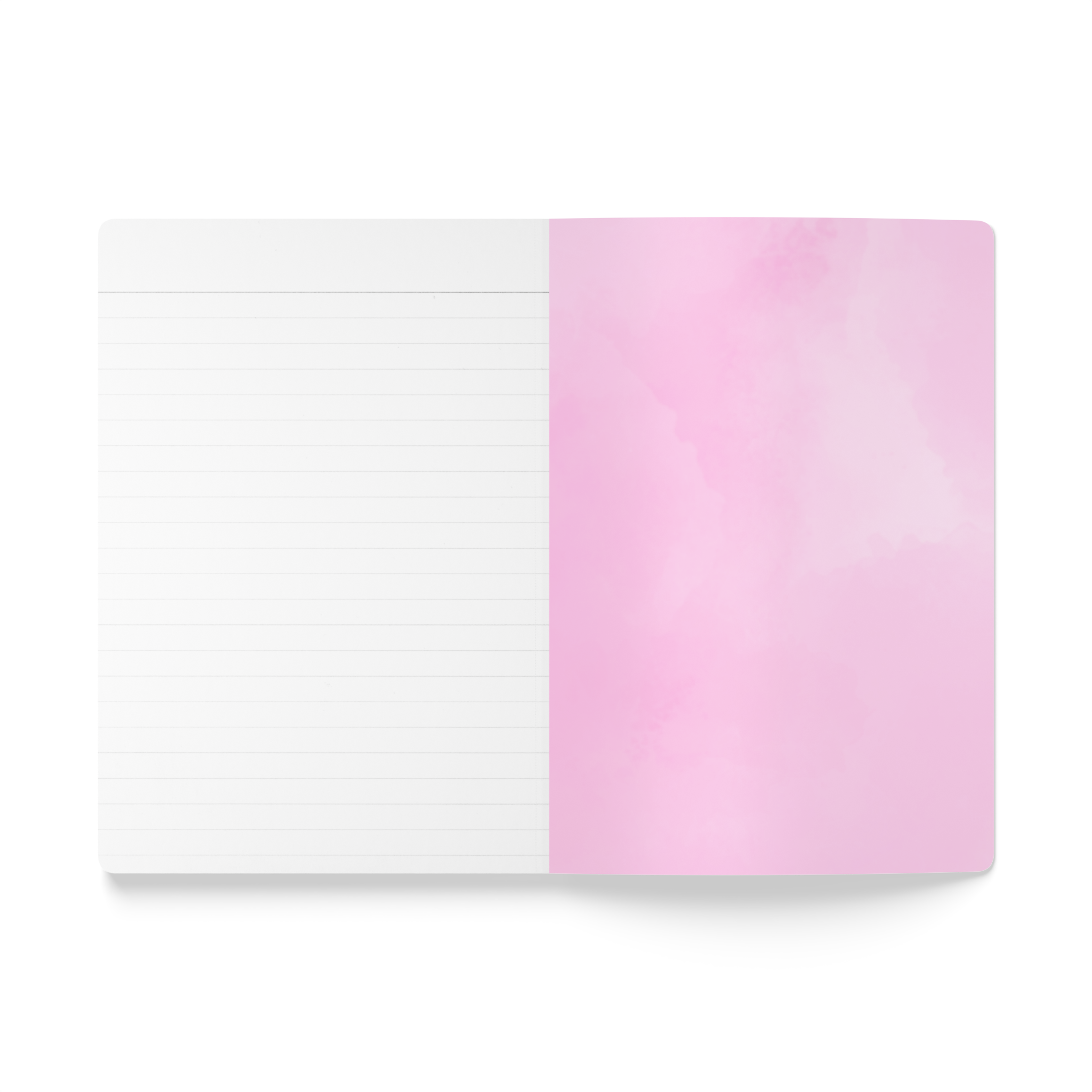 When Love Meets Grief Journal — Softcover Grief Companion Notebook — Magenta