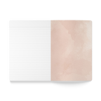 When Love Meets Grief Journal — Softcover Grief Companion Notebook — Light Orange