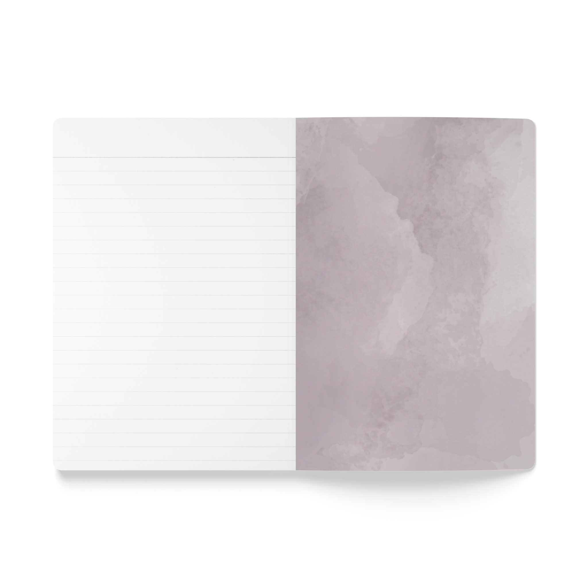 When Love Meets Grief Journal — Softcover Grief Companion Notebook — Light Gray