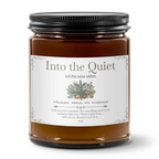 Into the Quiet Premium Handcrafted Soy Candle | Eucalyptus, Balsam, Fir & Cedarwood | 9 oz