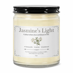 Jasmine’s Light Premium Handcrafted Soy Candle | Honeysuckle, Jasmine & Sandalwood | 9 oz