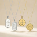 Personalized Faith Cross Photo Necklace